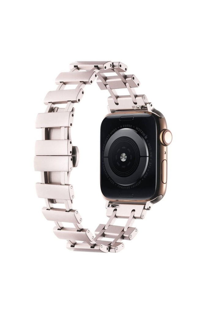 Apple Watch 38mm Uyumlu Zore KRD-96 Metal Kordon