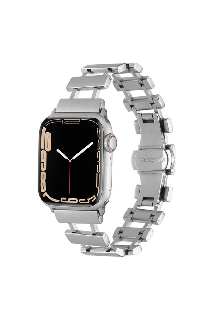 Apple Watch 42mm Uyumlu Zore KRD-96 Metal Kordon