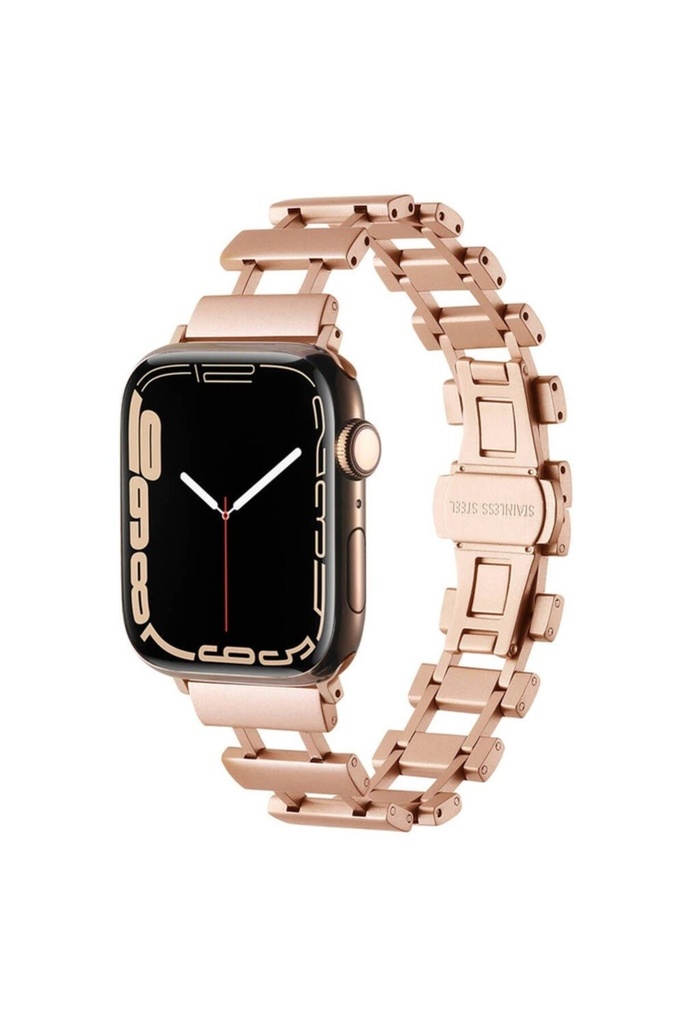 Apple Watch 42mm Uyumlu Zore KRD-96 Metal Kordon