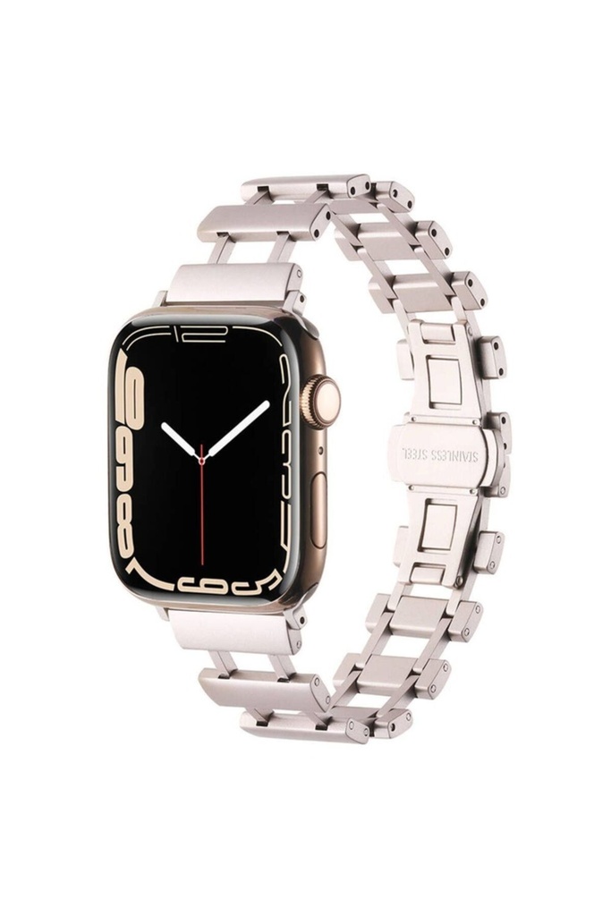 Apple Watch 42mm Uyumlu Zore KRD-96 Metal Kordon