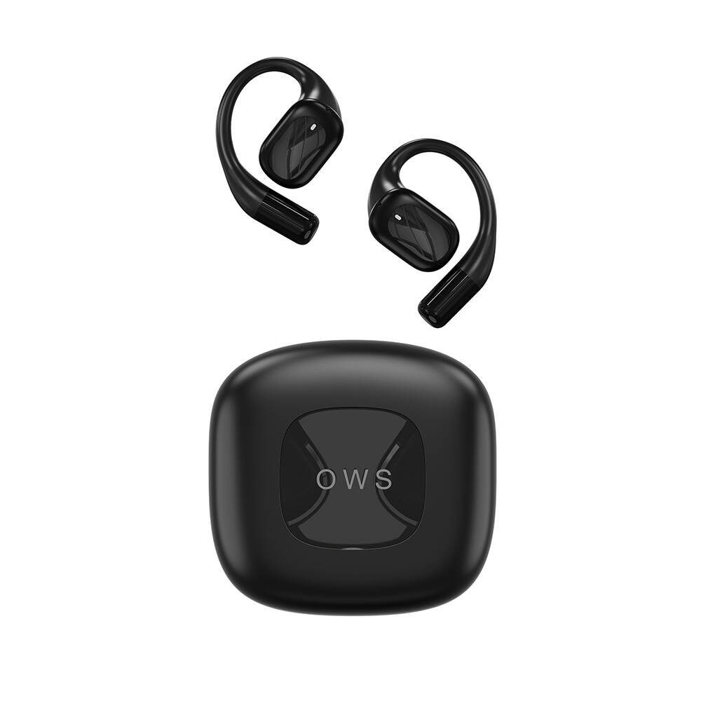 [RNZ-TA103790] Wiwu O100 Openbuds OWS Kulak İçi Bluetooth v5.3 Kulaklık (Siyah)