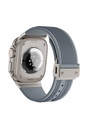 Apple Watch 42mm Uyumlu Zore KRD-113 Spor Görünümlü Silikon Kordon