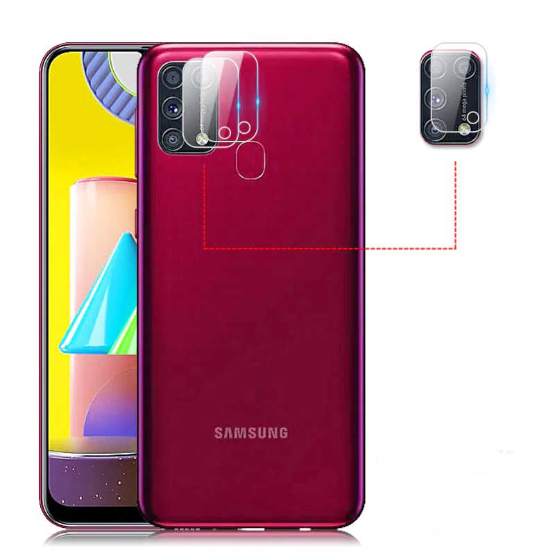 Samsung Galaxy M31 Uyumlu Zore Nano Kamera Koruyucu