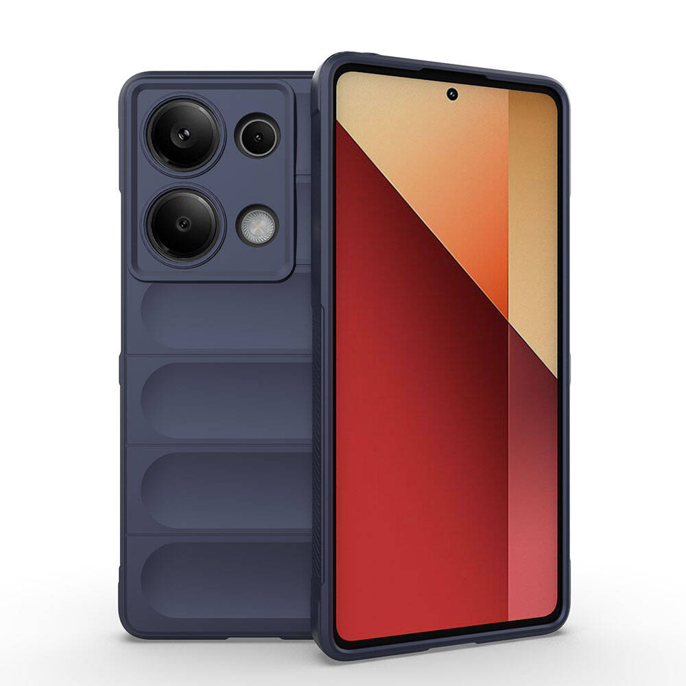 Redmi Note 13 Pro 4G Uyumlu Kılıf Esnek TPU Oyuklu Arka Yüzey Tasarımlı Zore Etnik Silikon Kapak