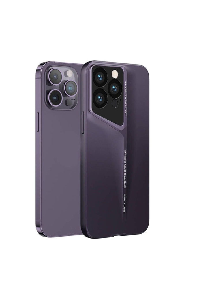 Apple iPhone 14 Pro Uyumlu Kılıf Ultra İnce Kamera Korumalı Sert Rubber Zore Procase Kapak