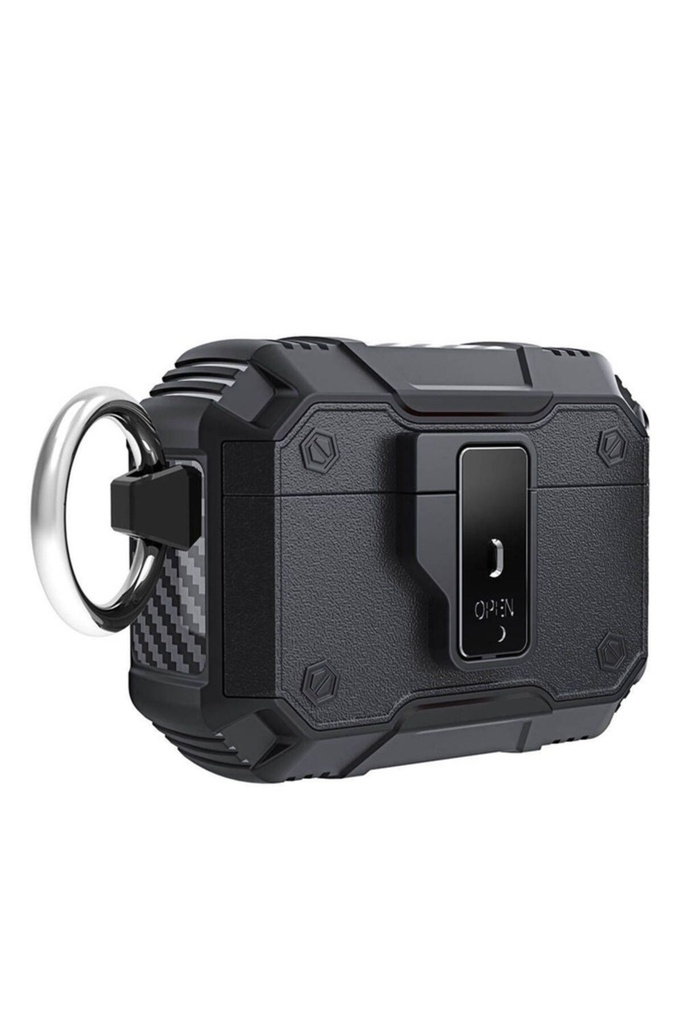 Apple Airpods Pro Uyumlu Zore Airbag 35 Darbelere Karşı Dayanıklı Düğmeli Kılıf