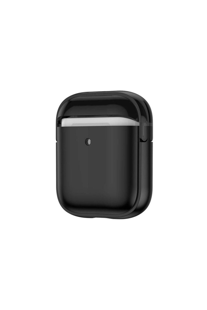 [RNZ-TA103832] Apple Airpods Uyumlu Zore Airbag 36 Darbelere Karşı Dayanıklı Kılıf (Siyah)