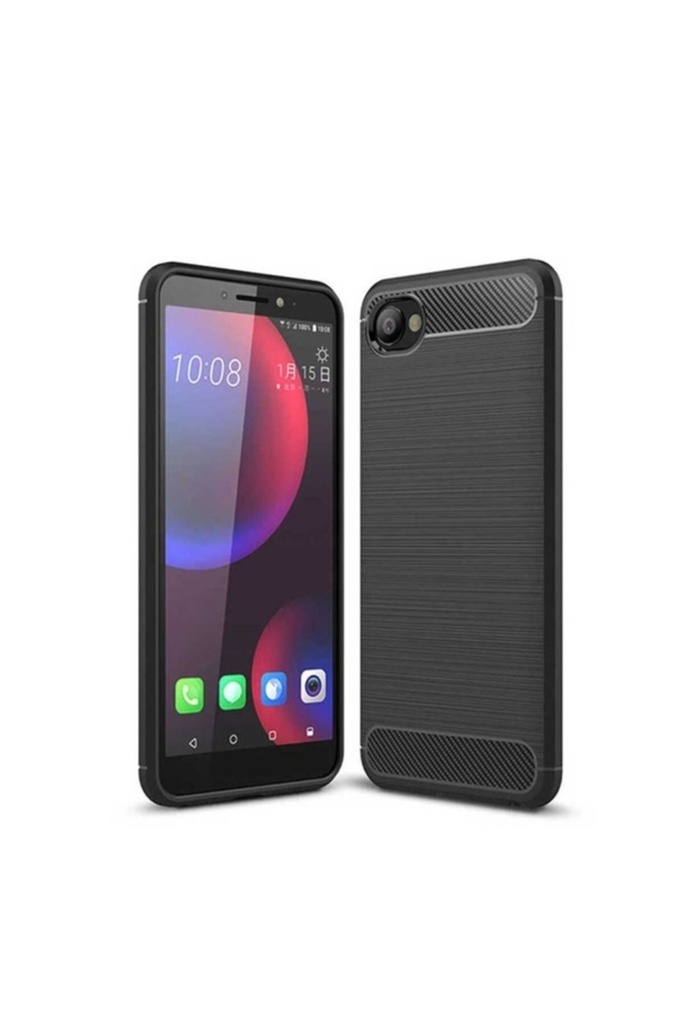 [RNZ-TA10333] HTC Desire 12 Uyumlu Kılıf Zore Room Silikon Kapak (Siyah)