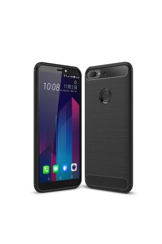[RNZ-TA10336] HTC Desire 12 Plus Uyumlu Kılıf Zore Room Silikon Kapak (Siyah)