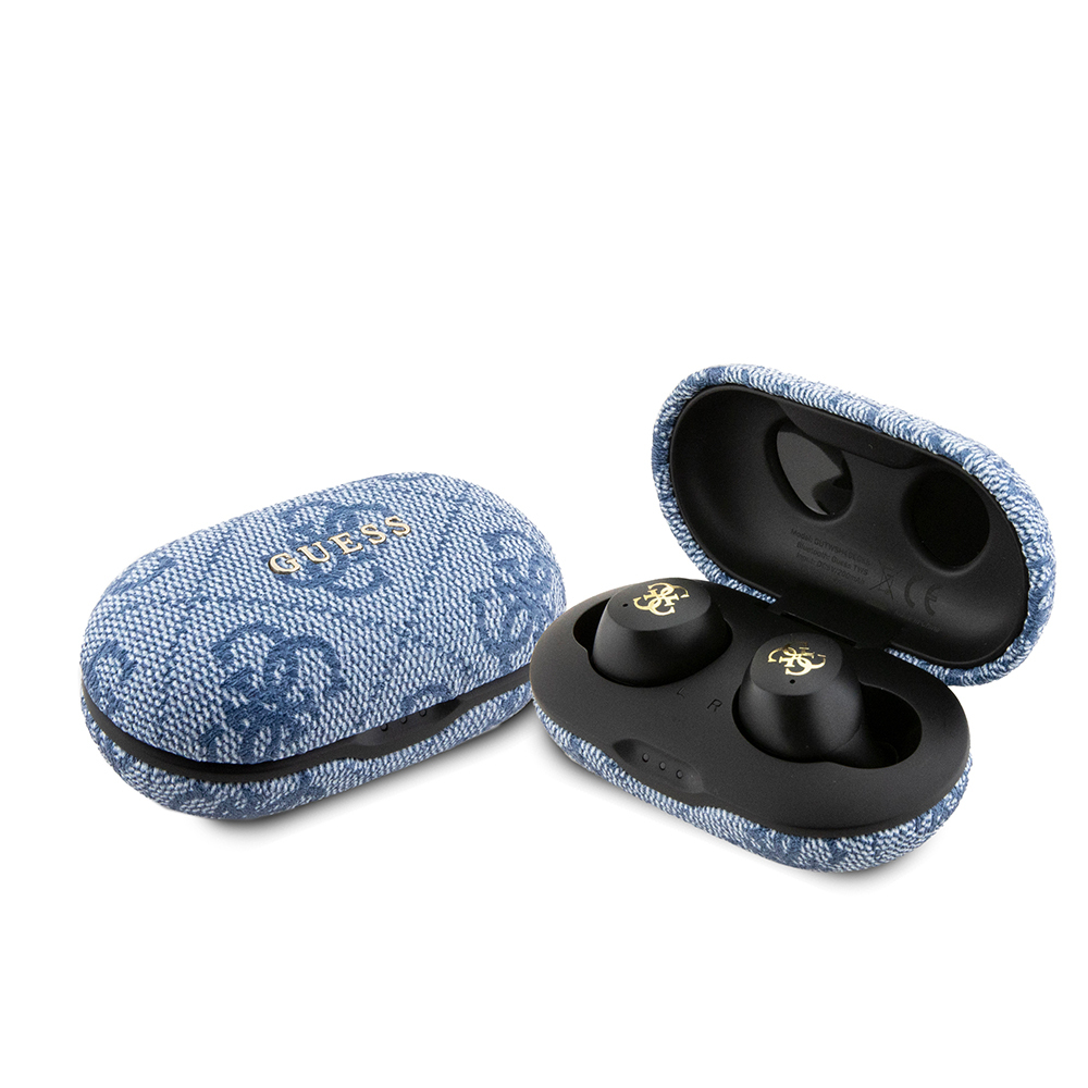 Guess Orjinal Lisanslı Klasik Metal Yazı Logolu TWS Kulak İçi Bluetooth Kulaklık
