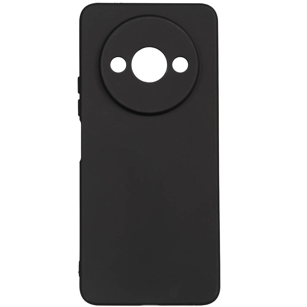 [RNZ-TA104855] Xiaomi Redmi A3 4G 2024 Uyumlu Kılıf Zore Biye Silikon (Siyah)