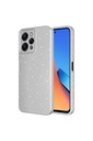Xiaomi Redmi 12 Uyumlu Kılıf Kamera Korumalı Simli Lüks Zore Koton Kapak