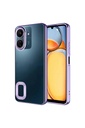 Xiaomi Redmi 13C Uyumlu Kılıf Kamera Korumalı Logo Gösteren Zore Omega Kapak