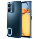 Xiaomi Poco C65 Uyumlu Kılıf Kamera Korumalı Logo Gösteren Zore Omega Kapak