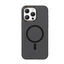 Apple iPhone 15 Pro Uyumlu Kılıf M-safe Şarj Özellikli Cam Arka Yüzey Recci Michelin Serisi Kapak