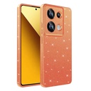 Xiaomi Redmi Note 13 Pro 4G Uyumlu Kılıf Kamera Korumalı Simli Lüks Zore Koton Kapak