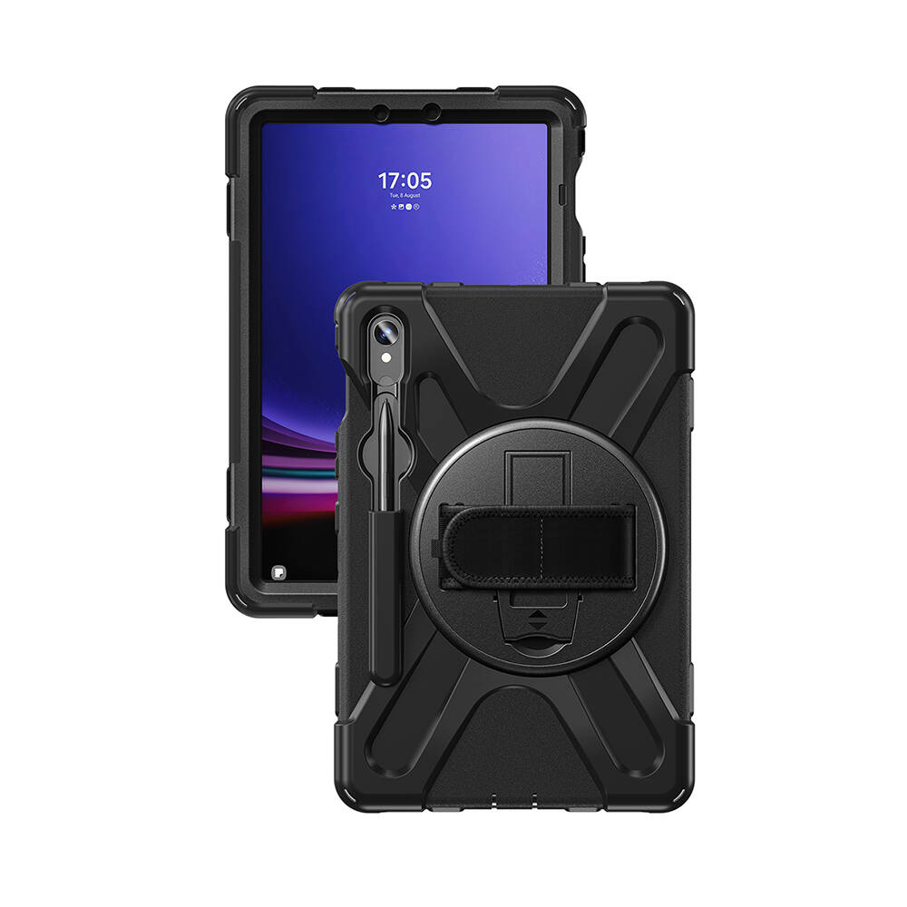 [RNZ-TA104356] Samsung Galaxy Tab S9 FE Uyumlu Zore Defender Tablet Silikon