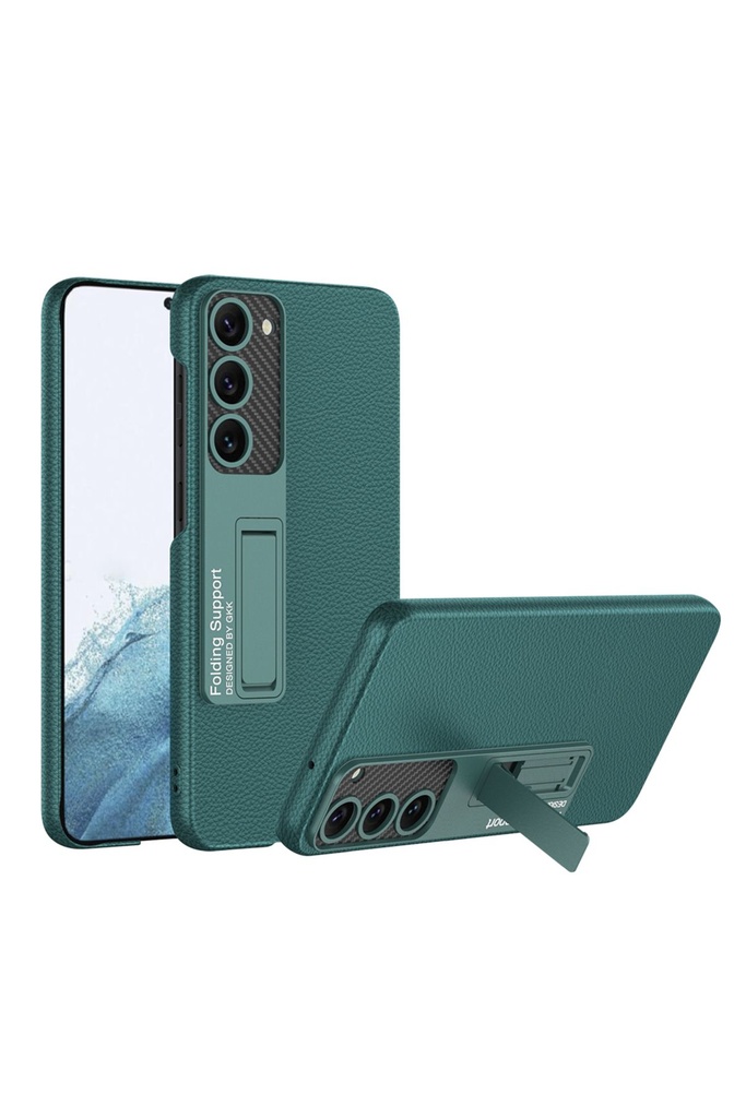 Samsung Galaxy S23 Uyumlu Kılıf Zore Kıpta Standlı Kapak