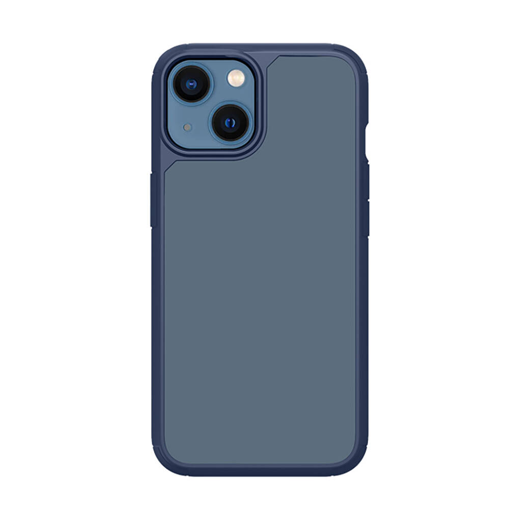 Apple iPhone 13 Uyumlu Kılıf Airbagli TPU Kenar Mat Arka Yüzey Recci Jazz Serisi Kapak