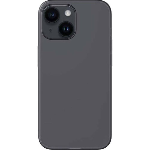[ZTA104397] Apple iPhone 14 Uyumlu Kılıf Ultra İnce Mat PC Arka Yüzey Recci Elite Serisi Kapak (Gri)