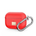 Apple Airpods Pro 2 Uyumlu Kılıf Deri Görünümlü Askı Aparatlı Wlons Kılıf