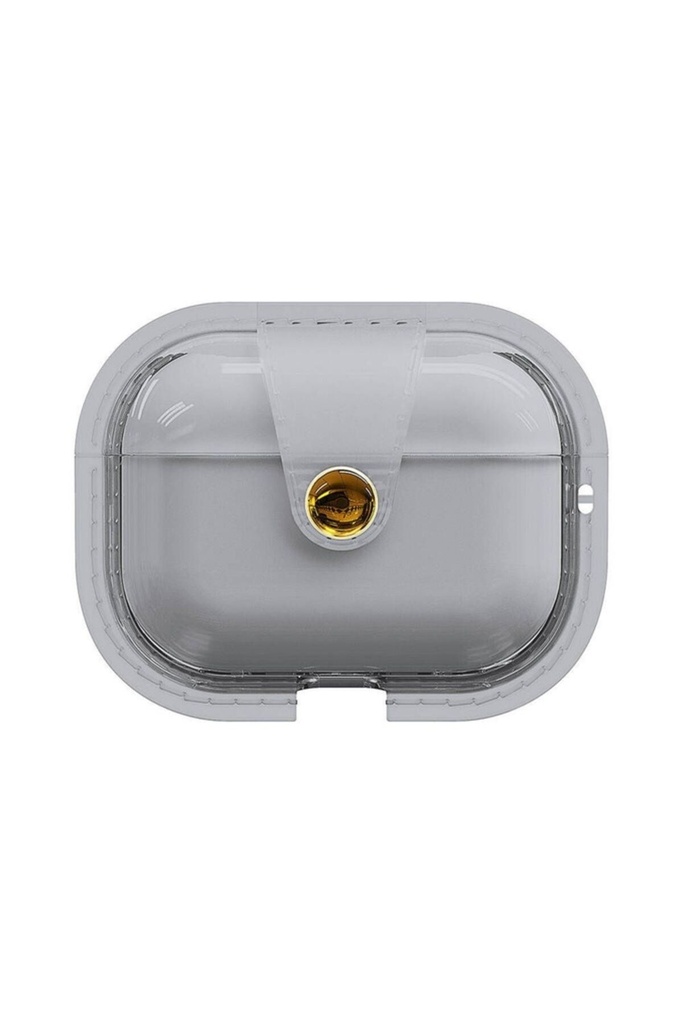 [RNZ-TA104339] Apple Airpods Pro 2 Uyumlu Zore Airbag 33 Darbelere Karşı Dayanıklı Magnetik Kılıf (Gri)