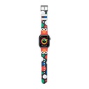 Apple Watch 7 45mm Uyumlu Casebang Sesame Street Serisi Deri Saat Kordon