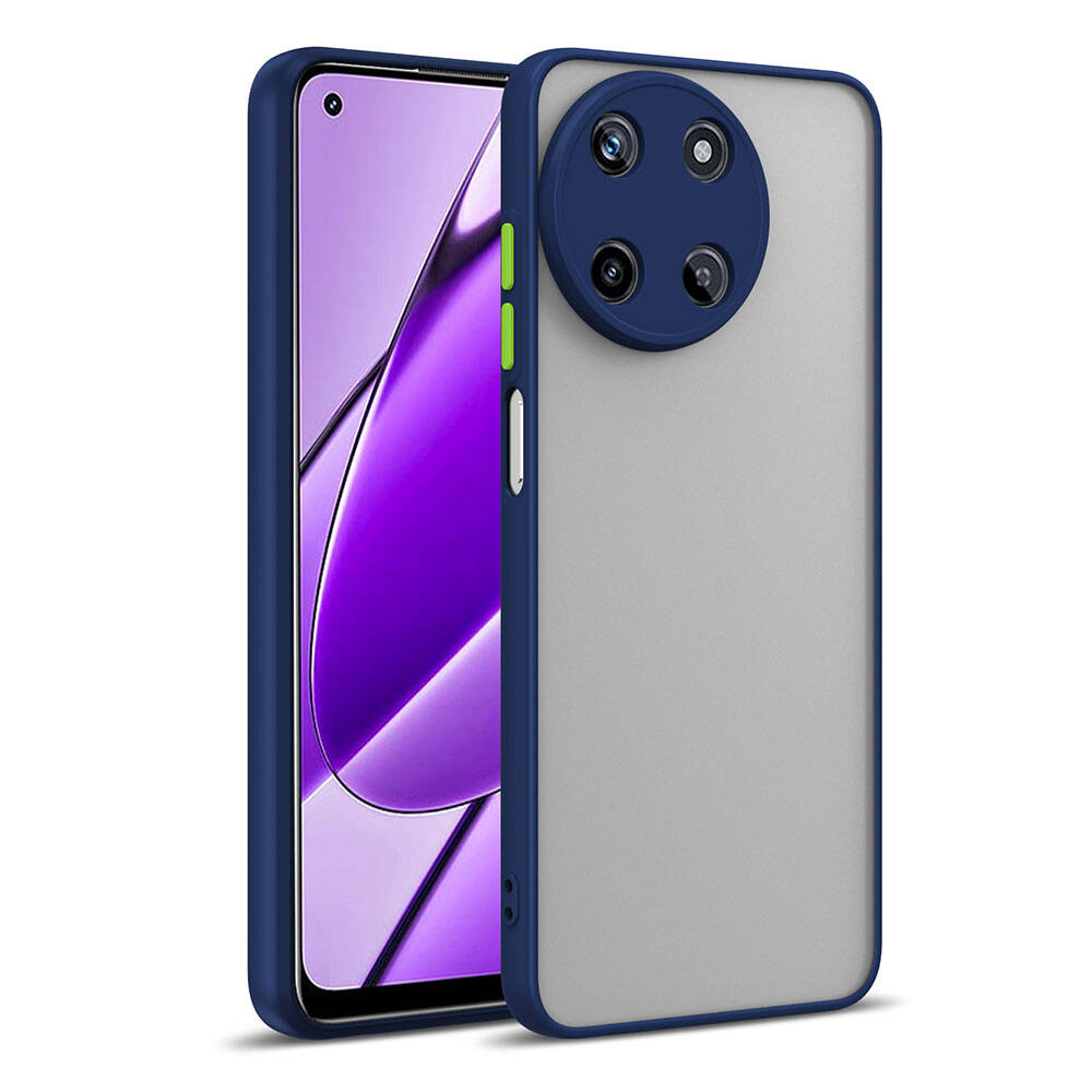 Realme 11 4G Uyumlu Kılıf Zore Hux Kapak