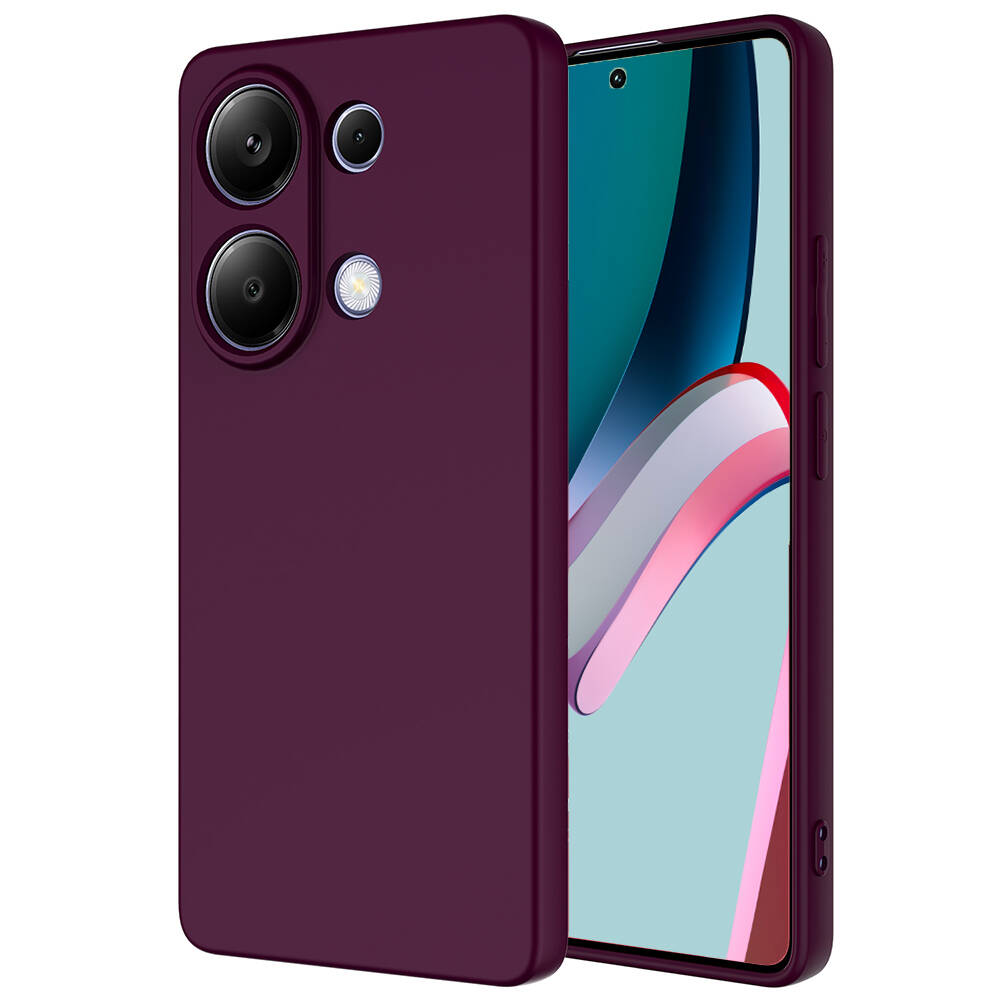 Xiaomi Poco M6 Pro 4G Uyumlu Kılıf Zore Mara Lansman Kapak