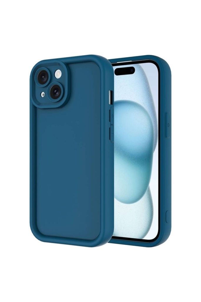 Apple iPhone 14 Uyumlu Kılıf Kamera Korumalı Zore Ananas Kapak