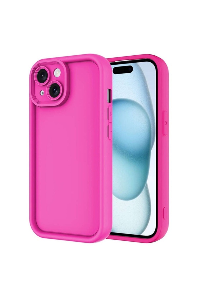 Apple iPhone 14 Uyumlu Kılıf Kamera Korumalı Zore Ananas Kapak
