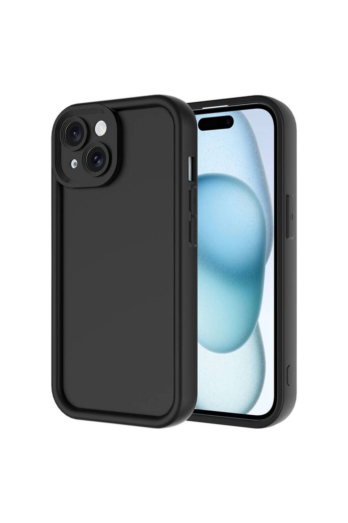 Apple iPhone 14 Uyumlu Kılıf Kamera Korumalı Zore Ananas Kapak