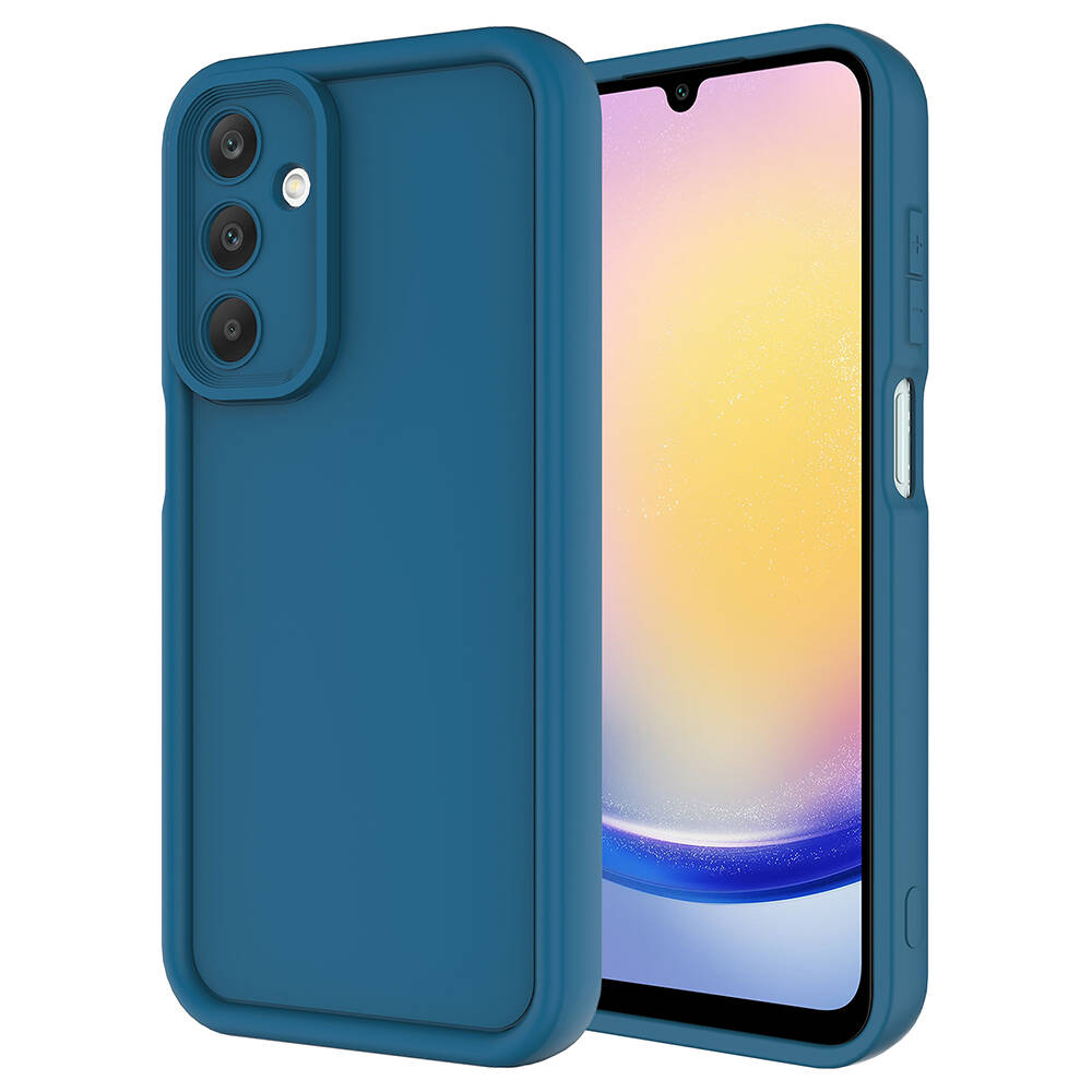 Samsung Galaxy A25 Uyumlu Kılıf Kamera Korumalı Zore Ananas Kapak