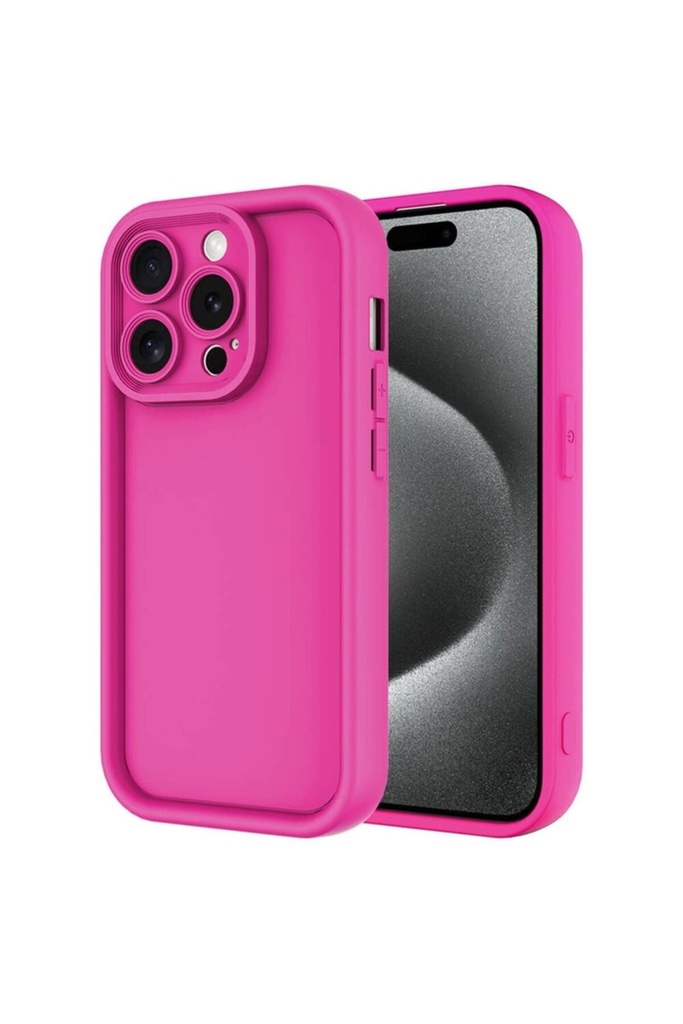 Apple iPhone 15 Pro Max Uyumlu Kılıf Kamera Korumalı Zore Ananas Kapak