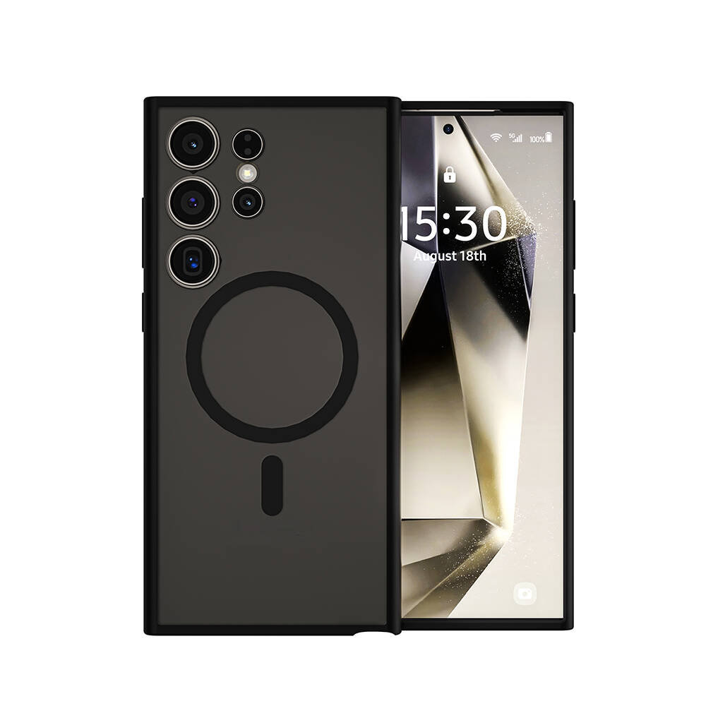 [RNZ-TA104245] Samsung Galaxy S24 Uyumlu Kılıf Wiwu FGG-024 M-safe Şarj Özellikli Lekelere Dayanıklı Kapak