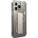Apple iPhone 15 Pro Uyumlu Kılıf M-safe Şarj Özellikli Teknoloji Desenli Standlı Skinarma Helio Kapak