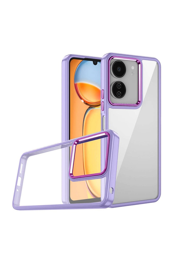 Xiaomi Redmi 13C Uyumlu Kılıf Zore Flora Kapak