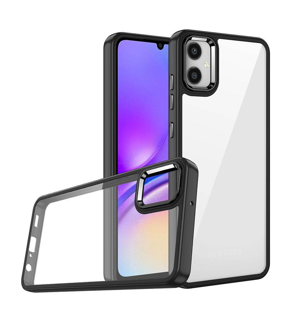 [RNZ-TA104723] Samsung Galaxy A05 Uyumlu Kılıf Zore Flora Kapak (Siyah)