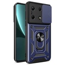 Infinix Note 30 4G Uyumlu Kılıf Magnetik Standlı Kamera Korumalı Zore Sürgülü Vega Kapak