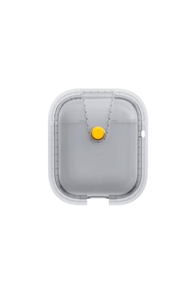 [RNZ-TA104804] Apple Airpods Uyumlu Zore Airbag 33 Darbelere Karşı Dayanıklı Magnetik Kılıf (Gri)