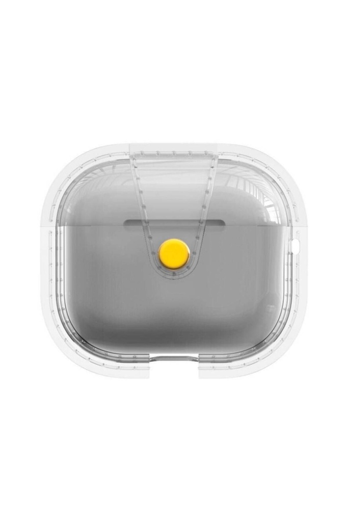 [RNZ-TA104808] Apple Airpods 3. Nesil Uyumlu Zore Airbag 33 Darbelere Karşı Dayanıklı Magnetik Kılıf (Gri)