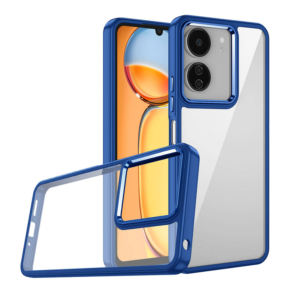 Xiaomi Poco C65 Uyumlu Kılıf Zore Flora Kapak