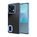Xiaomi Redmi Note 13 Pro 4G Uyumlu Kılıf Kamera Korumalı Logo Gösteren Zore Omega Kapak