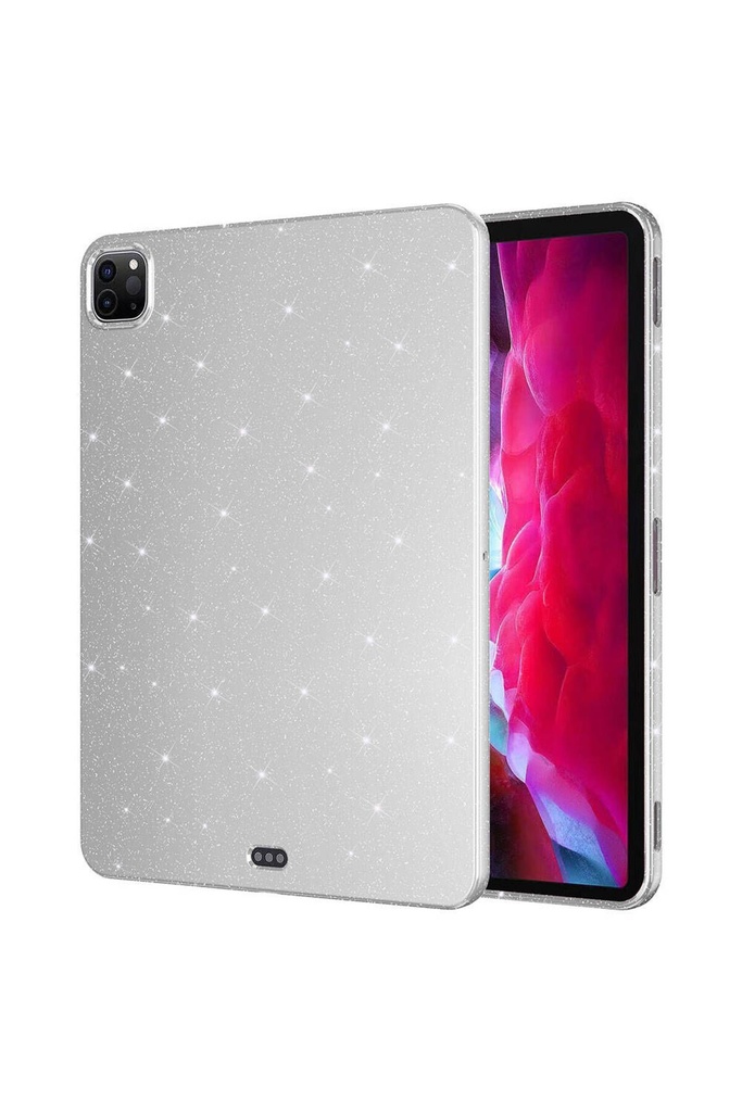 iPad Pro 11 2022 M2 Uyumlu Simli Parlak Görünümlü Zore Tablet Koton Kılıf