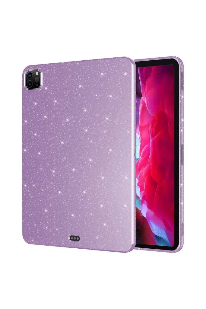 iPad Pro 11 2018 Uyumlu Simli Parlak Görünümlü Zore Tablet Koton Kılıf