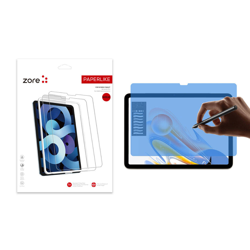 [RNZ-TA105539] Apple iPad Air 11 2024 Uyumlu Zore Paper-Like Ekran Koruyucu