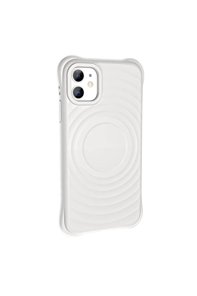 Apple iPhone 11 Uyumlu M-safe Şarj Özellikli Airbagli Mat Görünümlü Zore Hepi Kapak