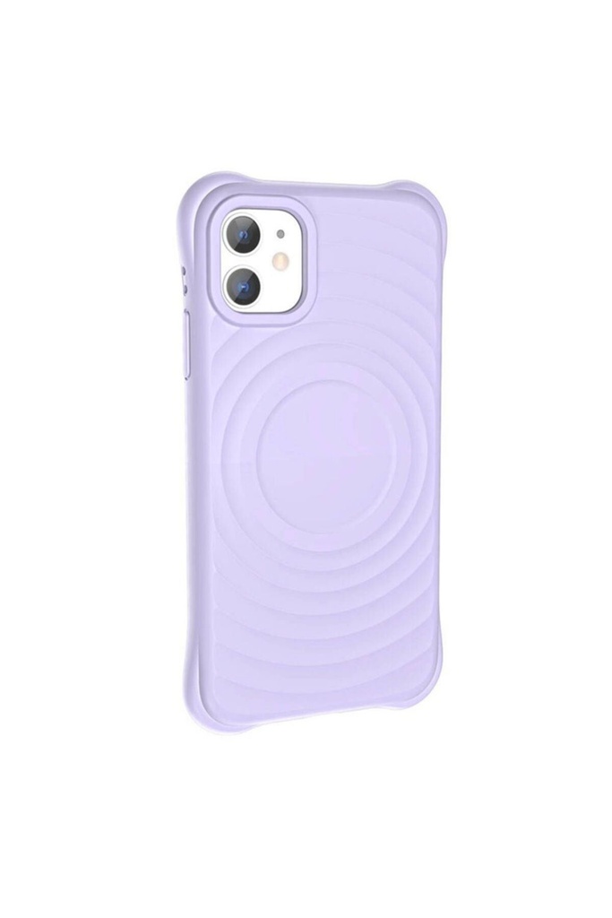 Apple iPhone 11 Uyumlu M-safe Şarj Özellikli Airbagli Mat Görünümlü Zore Hepi Kapak