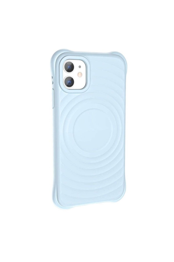 Apple iPhone 11 Uyumlu M-safe Şarj Özellikli Airbagli Mat Görünümlü Zore Hepi Kapak