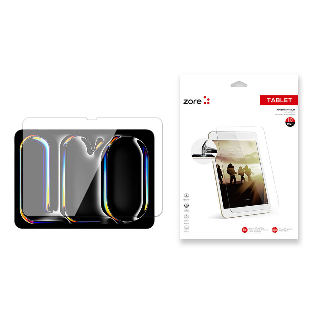 [RNZ-T32229] Apple iPad Air 11 2024 Uyumlu Zore Tablet Blue Nano Ekran Koruyucu